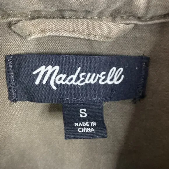 Madewell Men's Field Jacket in Green Men's Small - Picture 5 of 8